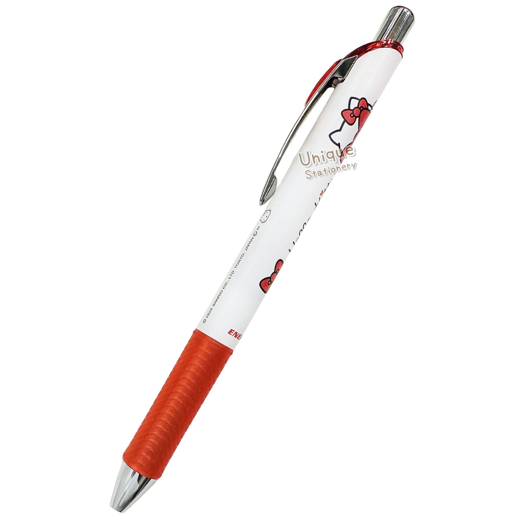 現貨｜Sanrio Hello Kitty 日本製 Pentel EnerGel 0.5mm 黑色 啫喱筆 (CR140913)