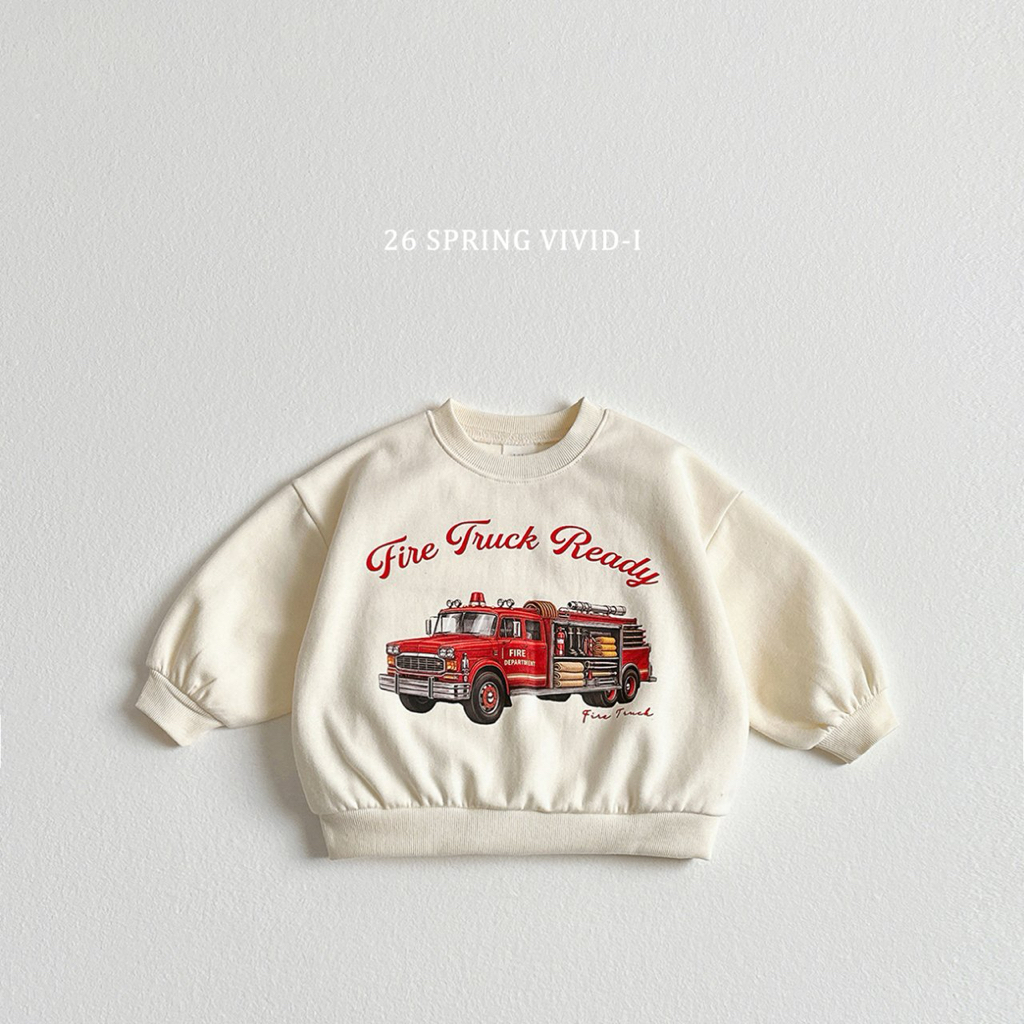 🌸預訂 韓國直送🌸🇰🇷VIVIDI三色車車印花寬鬆衛衣