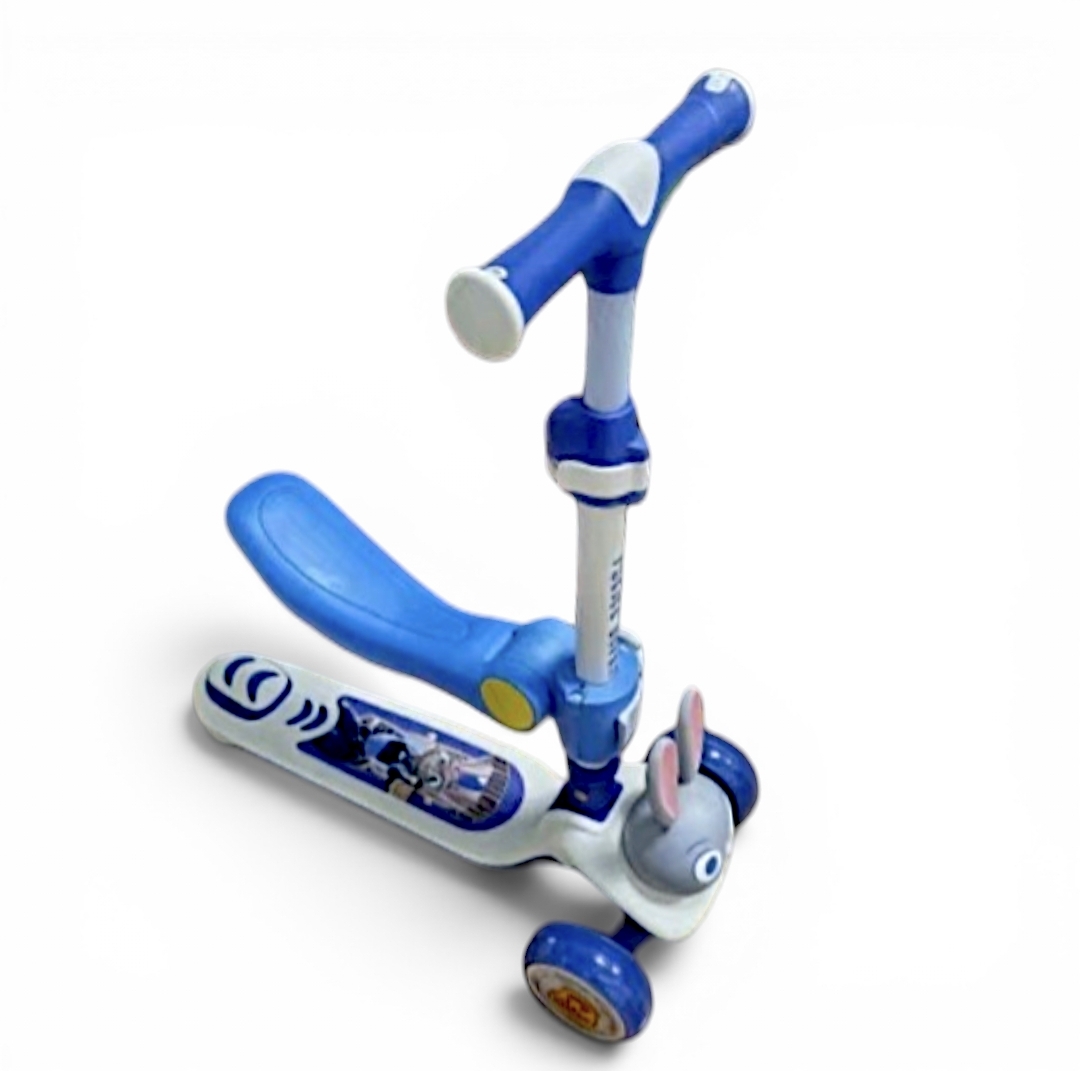 Disney Zootopia Judy 2 in 1 兒童滑板車｜可坐可滑 可摺疊 Scooter 香港現貨