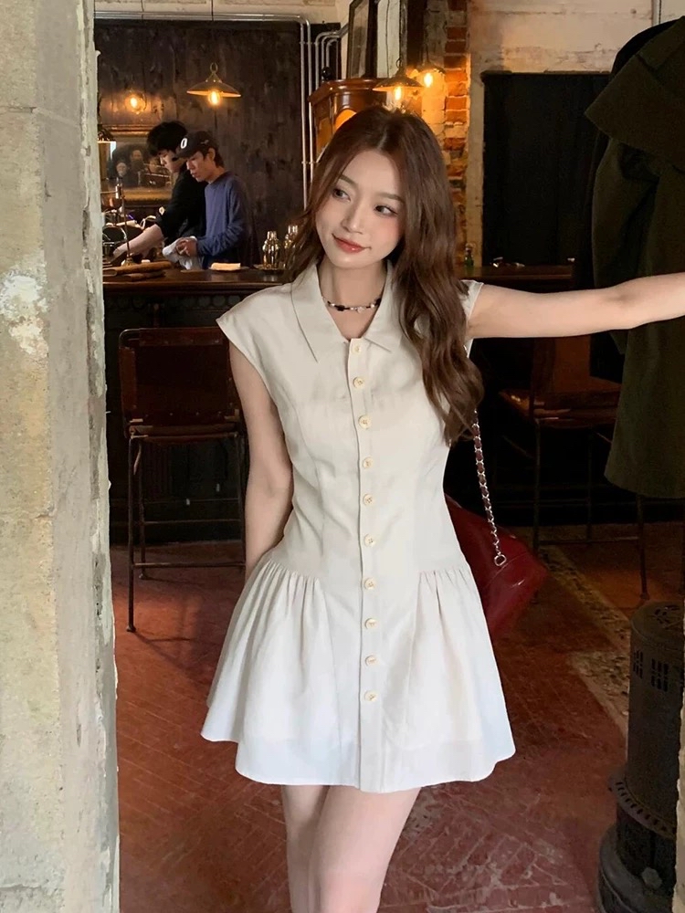 DR224气质韩版学生裙