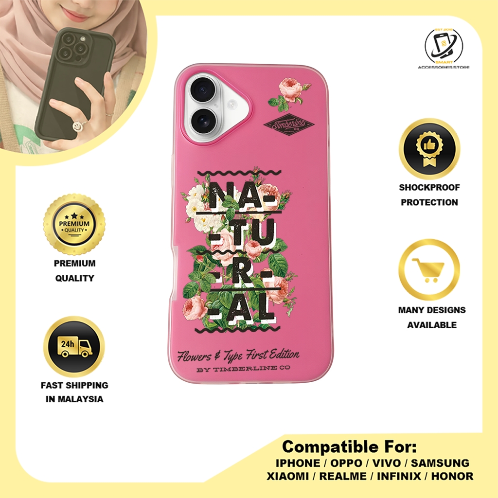 JELLY CASE PHONE FOR IPHONE - DESIGN FLOWER A5