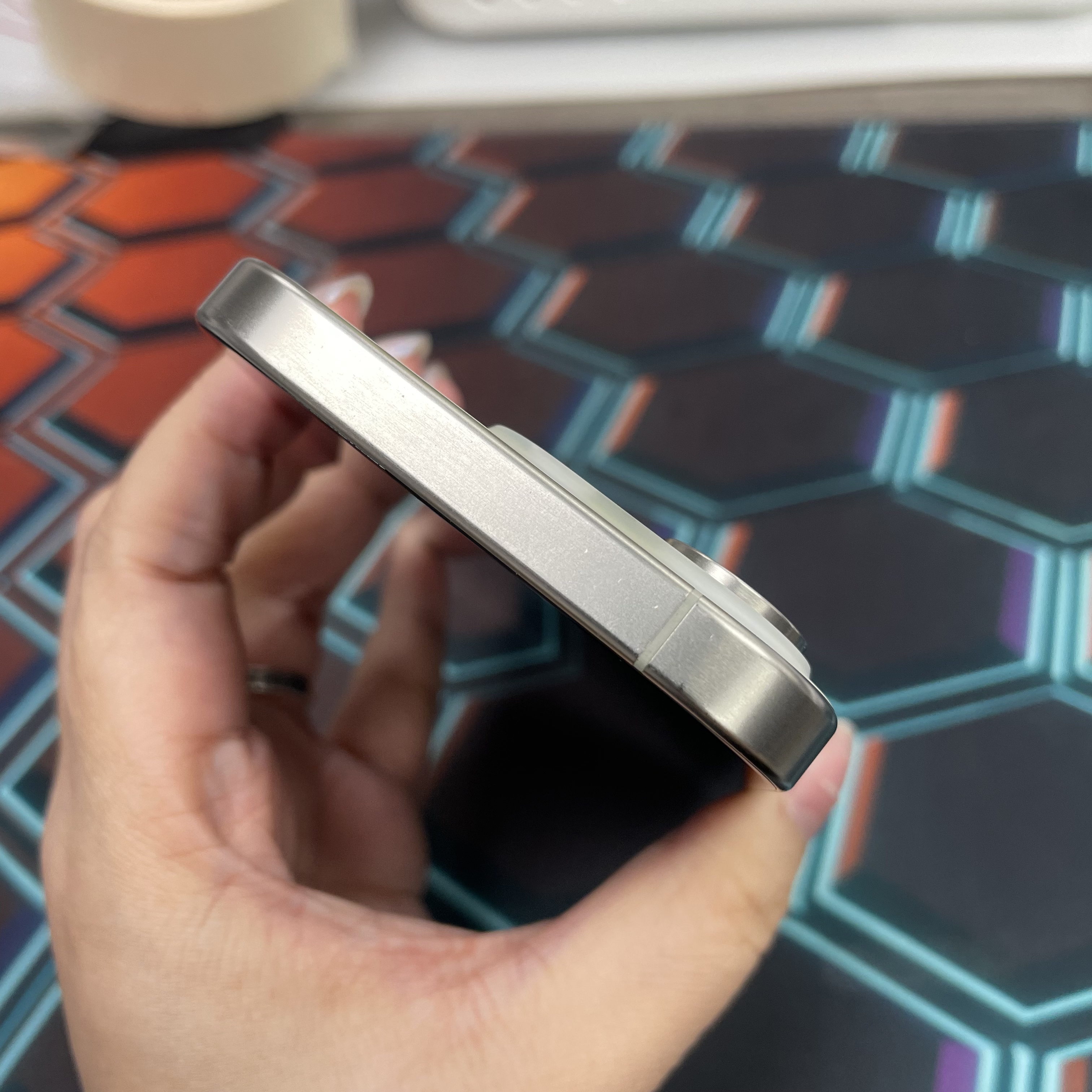 *7679 15 Pro 完美機 256GB 電91 白色 white