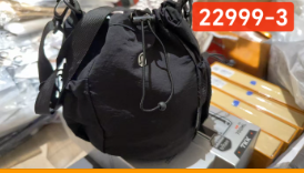 22999-3 BLACK BAG LLM 包包 黑色 (550)