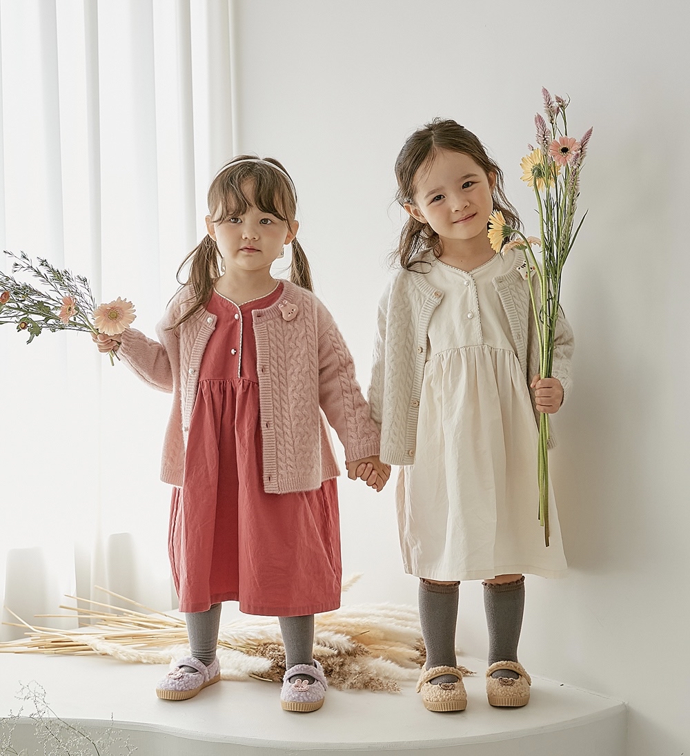 DOTTODOT 珍珠扣公主連衣裙 SIZE90 (展覽DISPLAY)