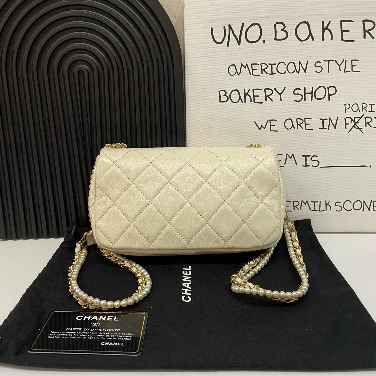 【預訂貨品】Chanel奶白色cf👜30開