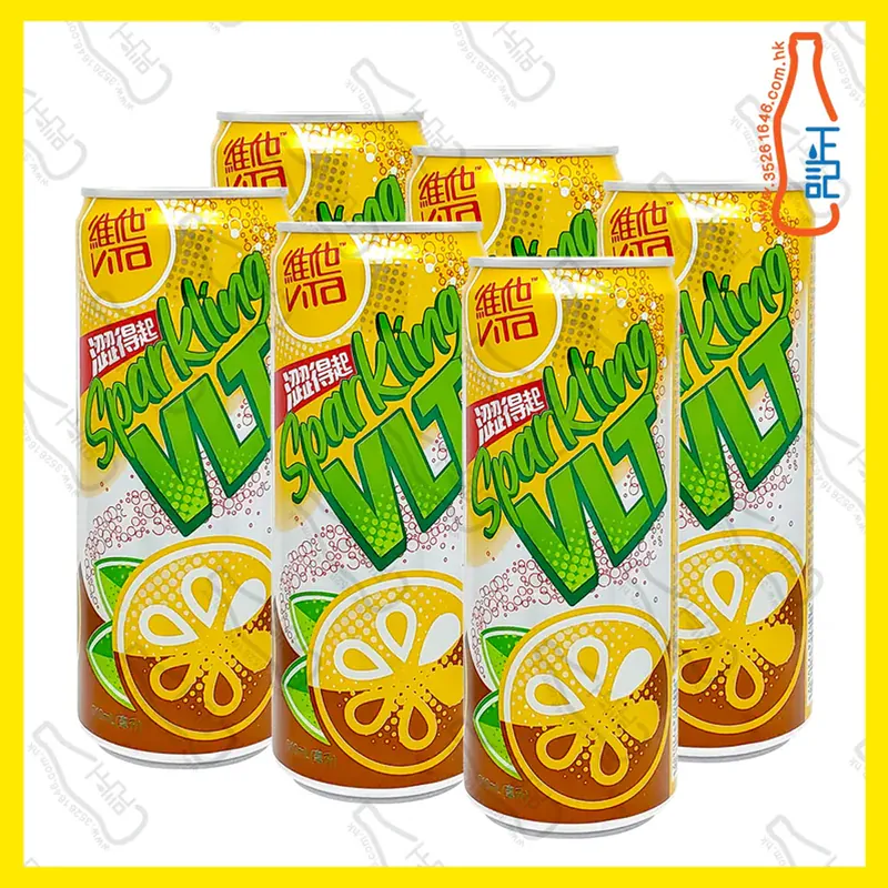 ==維他氣泡 檸檬茶 310ml x 6罐 /份