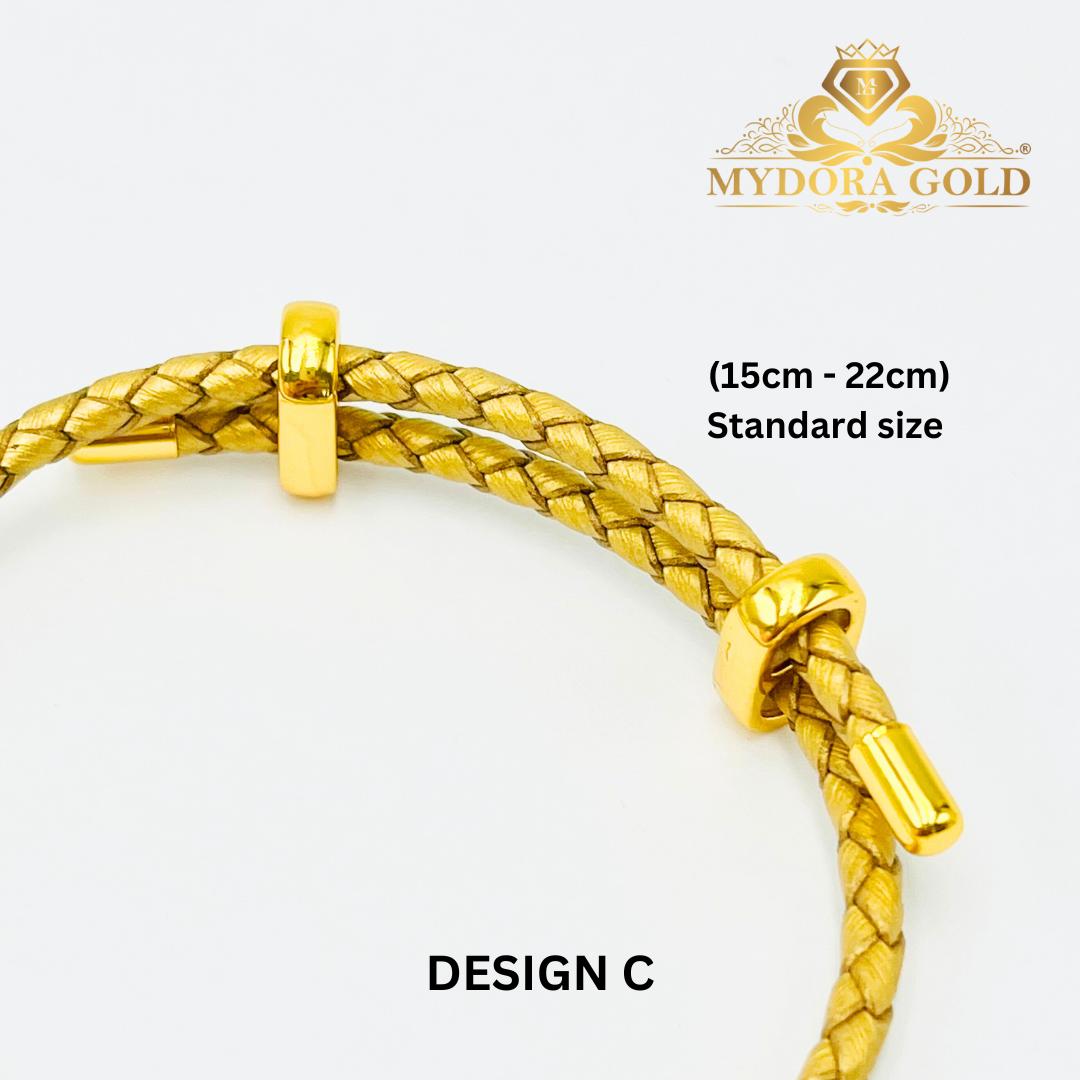 MYDORA Imperial Leather Rope Bracelet