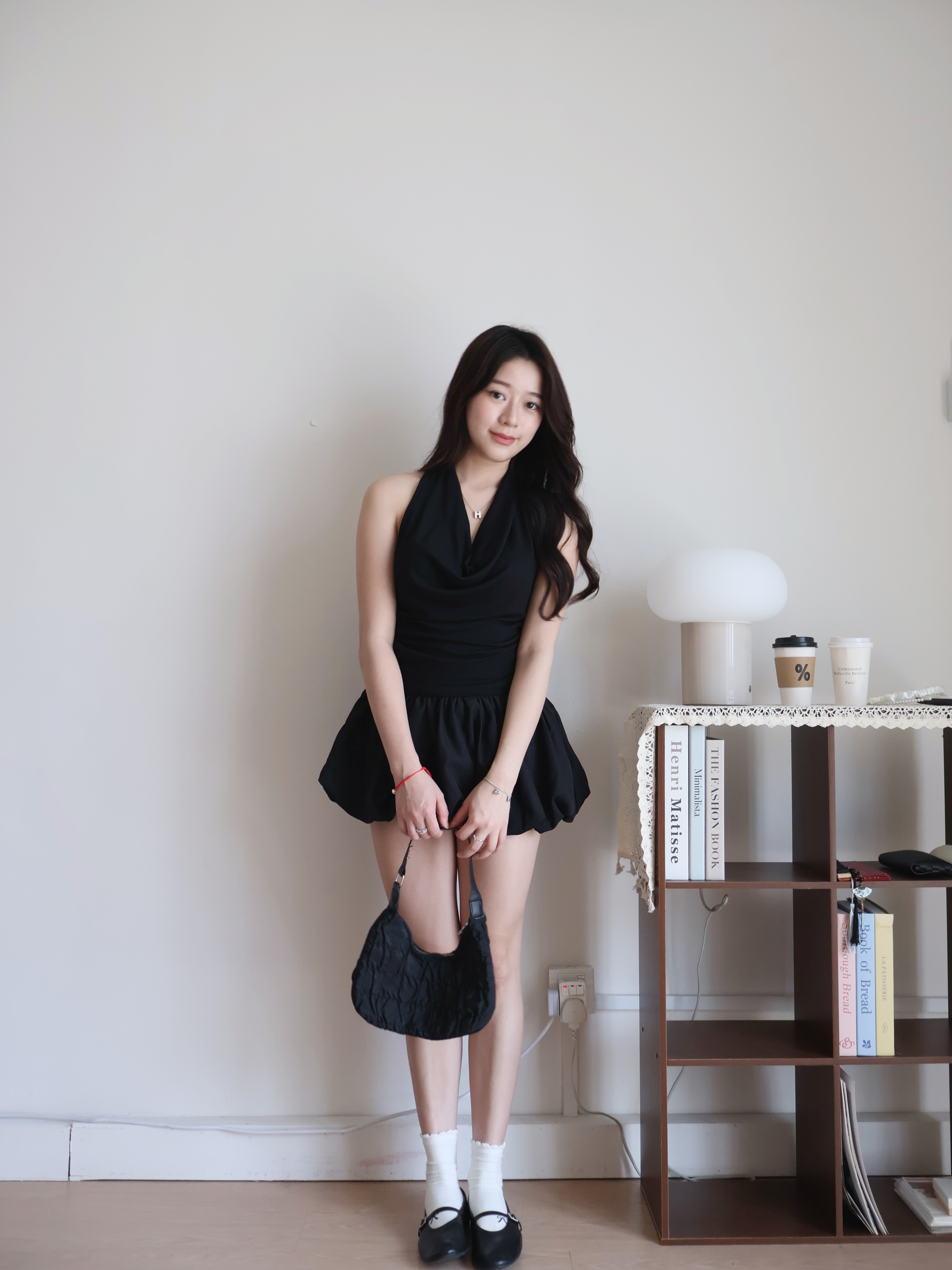 Bubble Mini Skirt | Black
