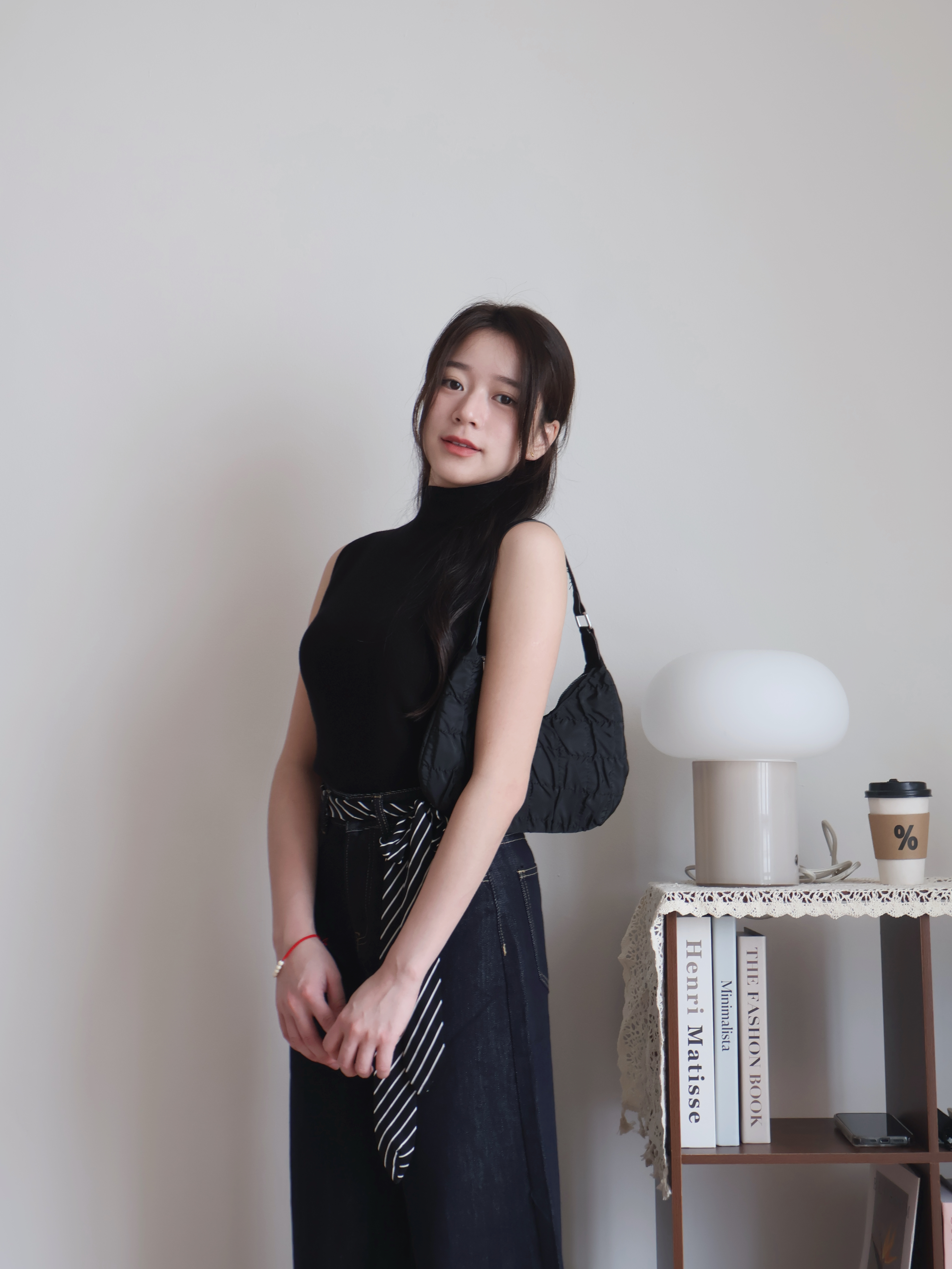 Asher Knitted Top | Black