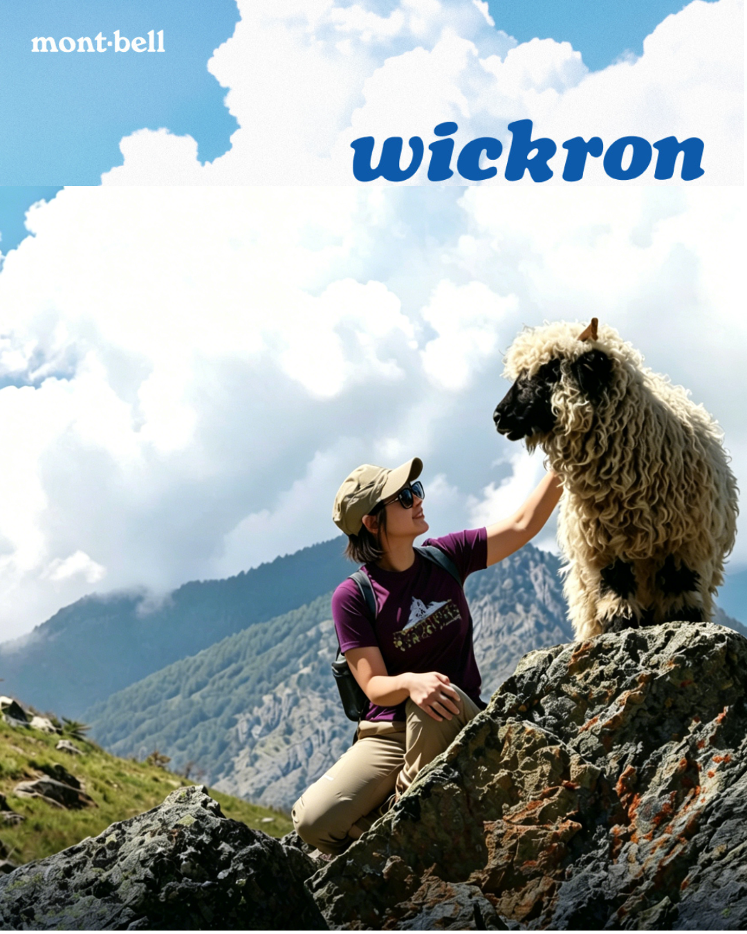 日本代購【 2026新款式 日本直送   montbell WICKRON 透氣 快乾 功能 T-Shirt  男女合穿  | mont-bell unisex print tee 】