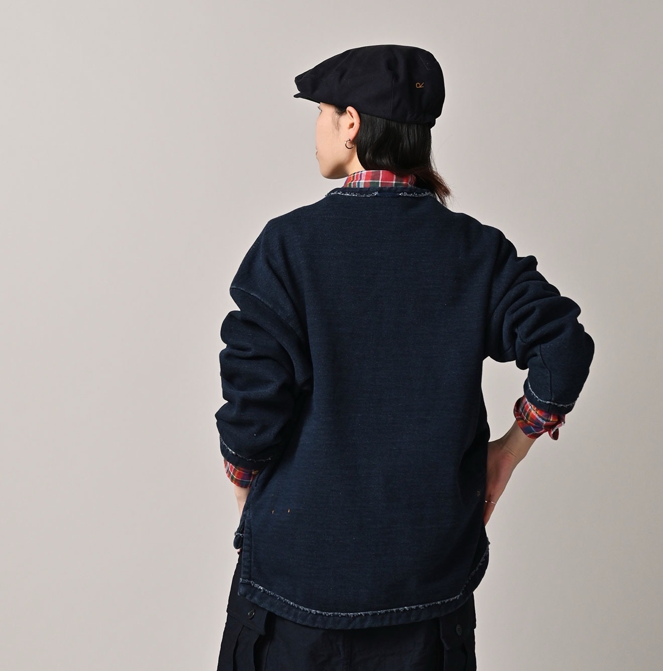 【 Freak’s Store 】 No.1390 民族 Denim Sweater