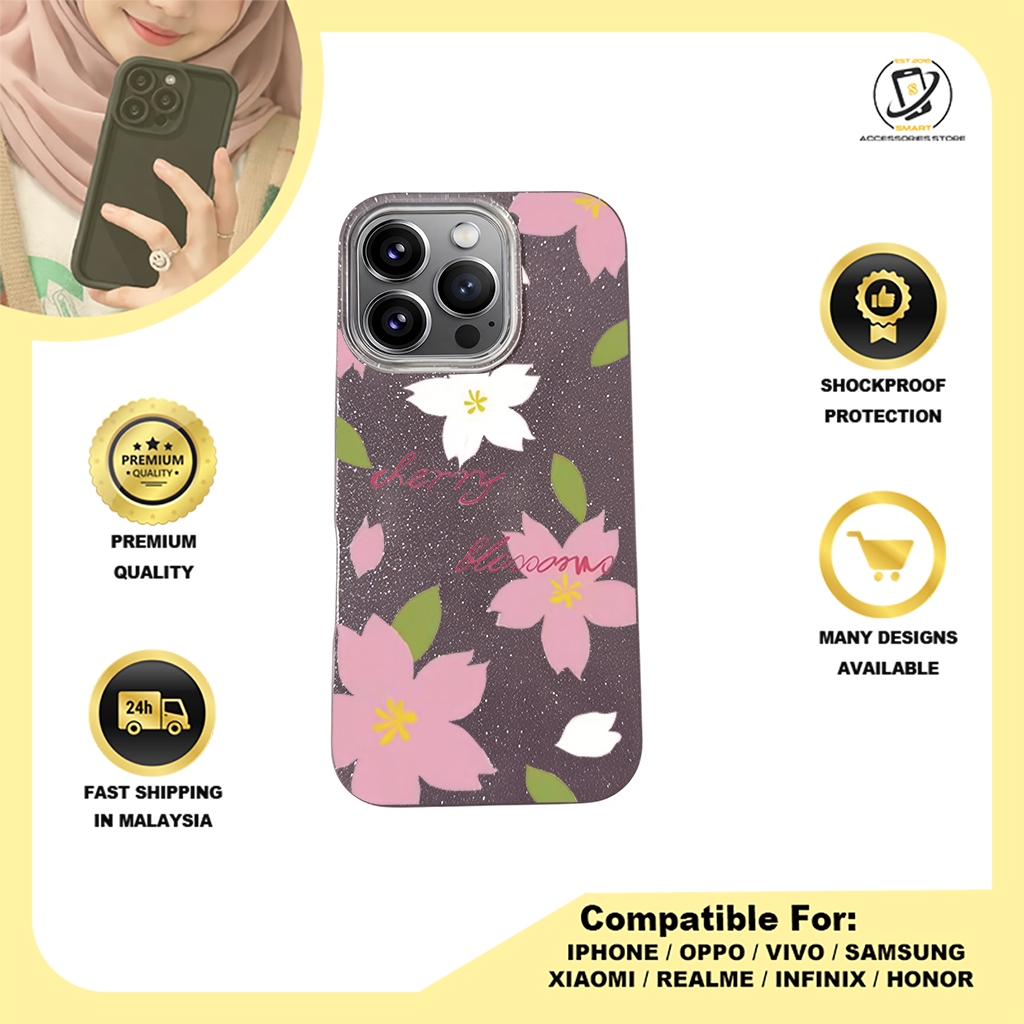 BLING CASE PHONE FOR IPHONE - DESIGN FLOWER I