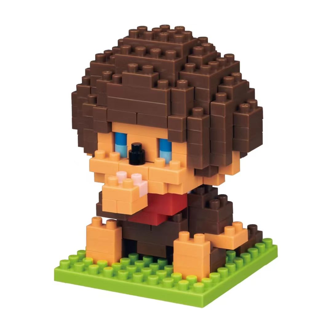 日本直送 Monchhichi 蒙奇奇 nanoblock 微型積木