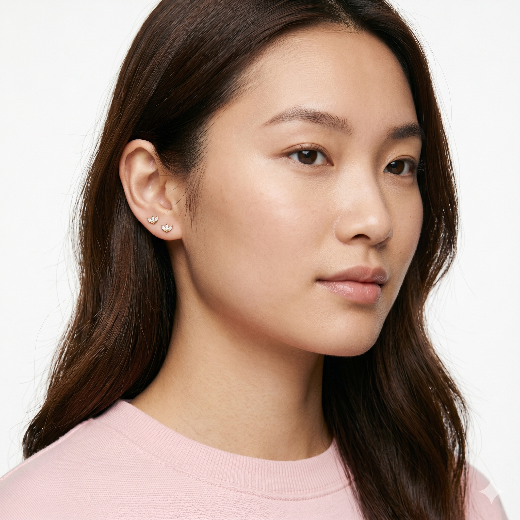 Clover Earring Plaqué or