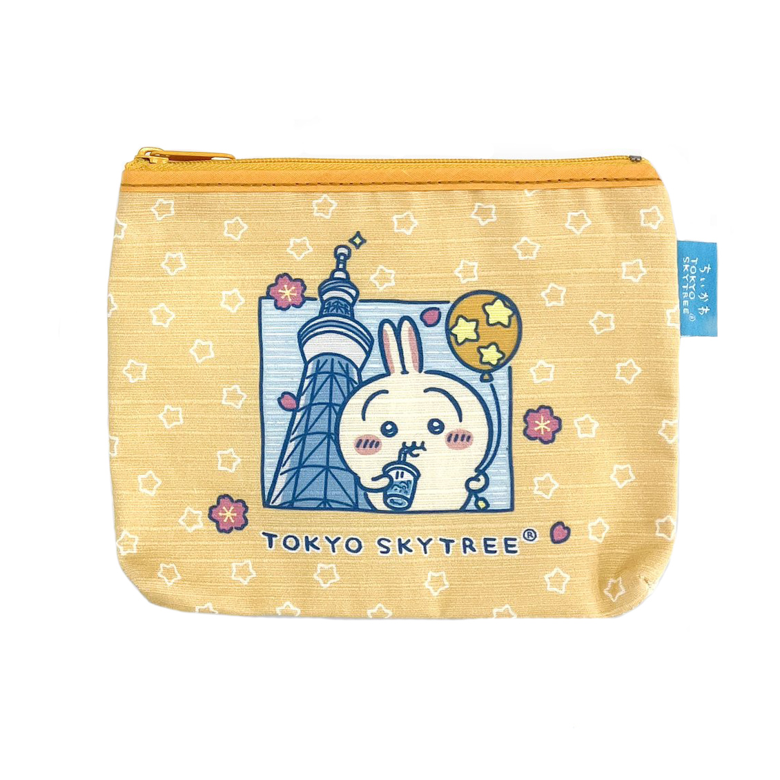 現貨｜Chiikawa ちいかわ 兔兔 Usagi Tokyo Skytree 晴空塔 日本製 化妝袋 (CKW12192)