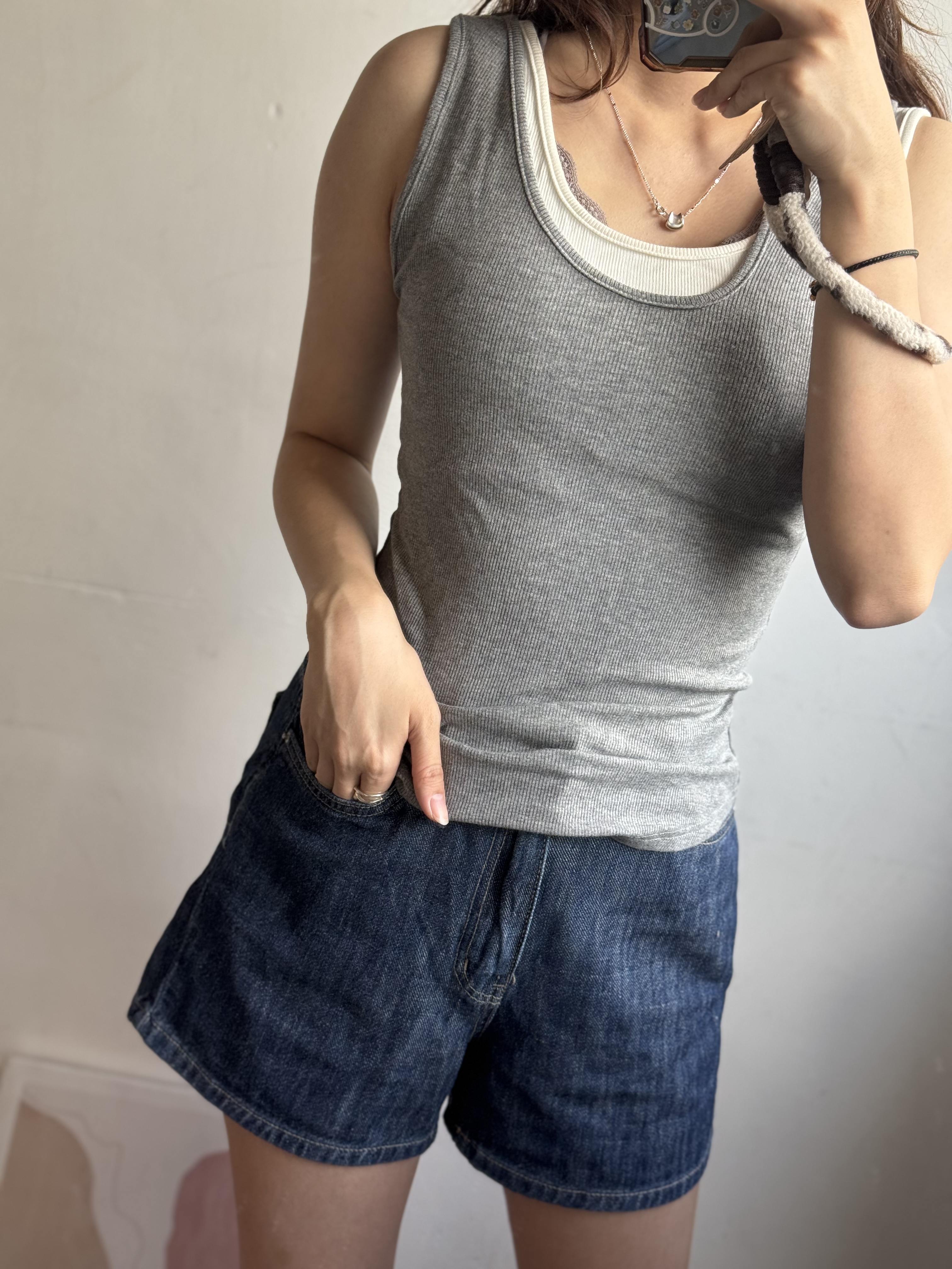 特價 假2件背心