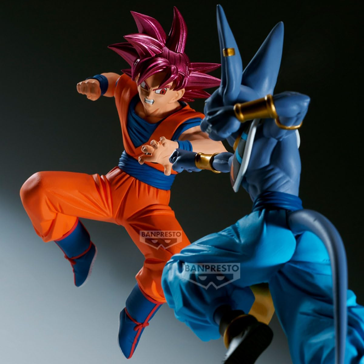 Banpresto, Match Makers Figure: Dragon Ball Super, Beerus vs Super Saiyan God Son Goku 龍珠超 破壞神 比魯斯 vs 超級撒亞神超級撒亞人 孫悟空