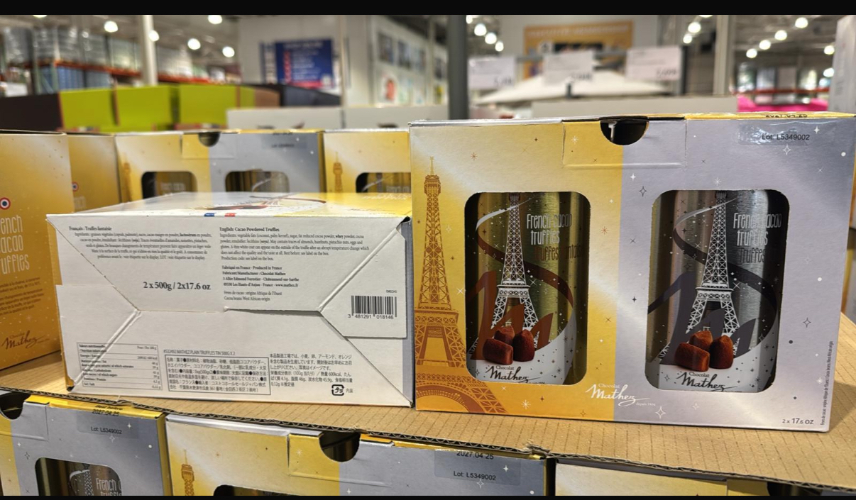日本Costco限時特價優惠中   [Mathes] Mathes原味松露巧克力 500克 x 2罐
