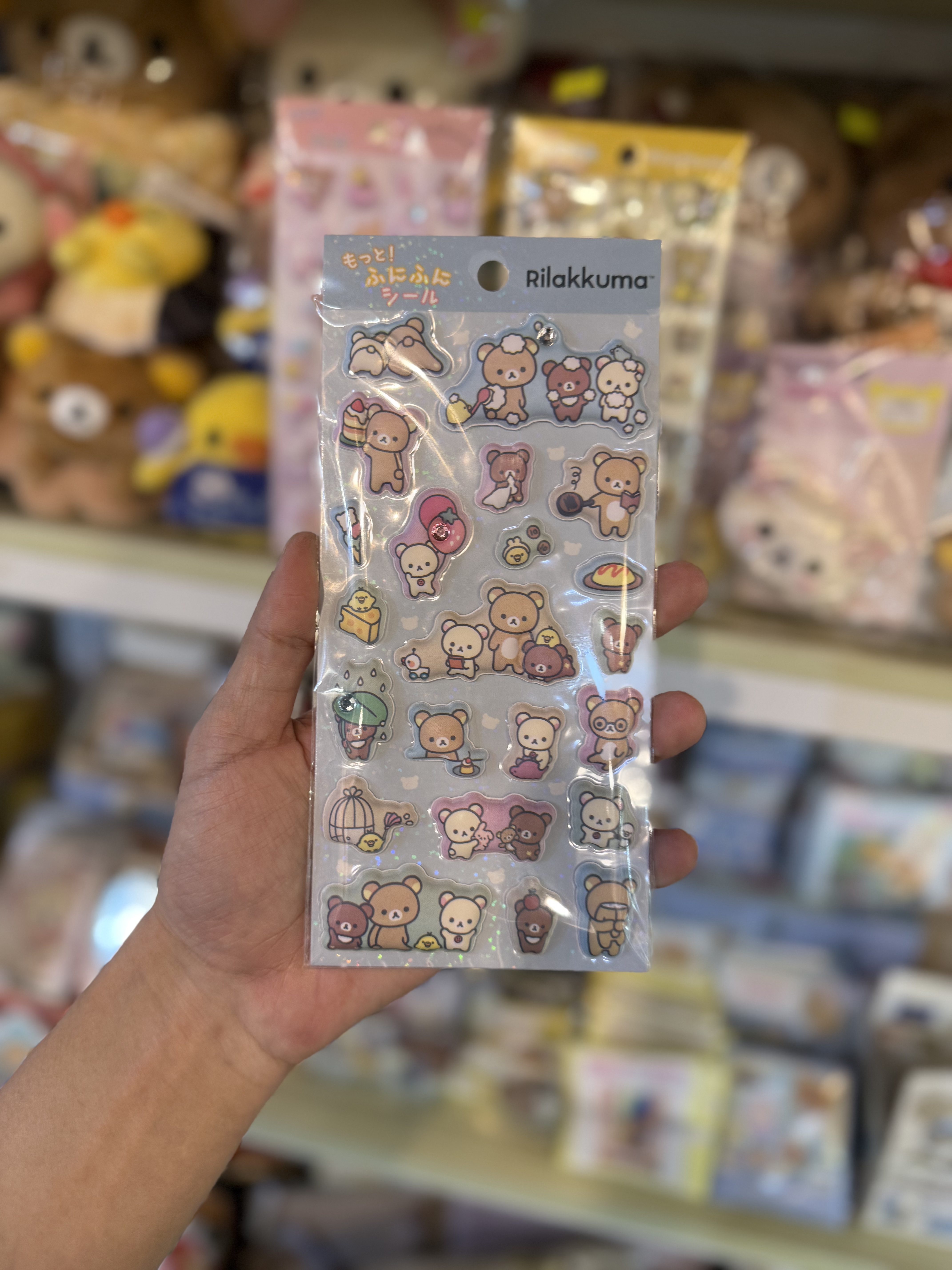 《現貨》全新rilakkuma立體貼紙