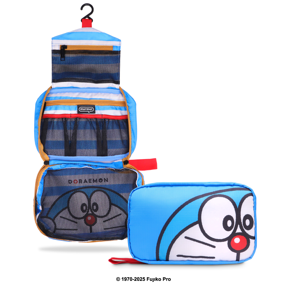 📦訂購 台灣代購 murmur Doraemon 多啦A夢 三摺盥洗包 收納包