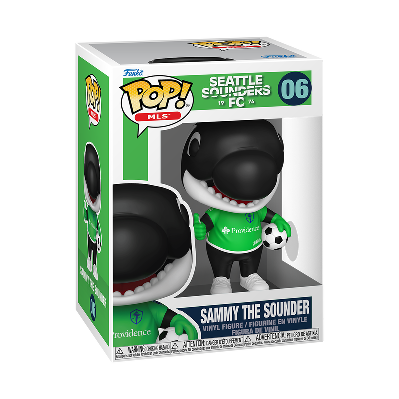 📦訂購 美國代購 Funko POP! MLS Sammy the Sounder Figure 西雅圖海灣者 模型