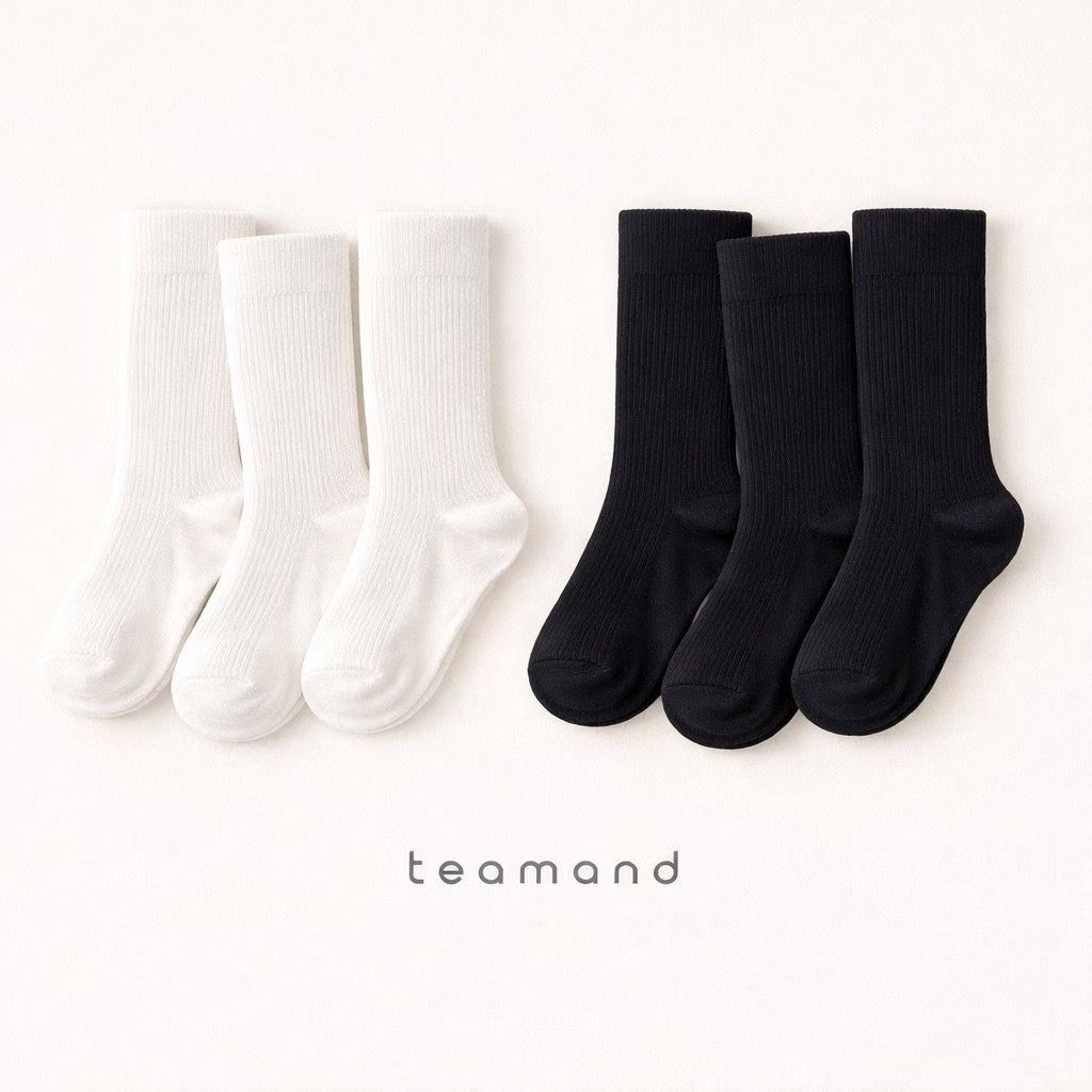 [現貨] 韓國襪SET(白色) S(3-5Y)