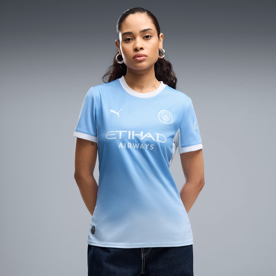 天藍漸變 Puma Manchester City 曼城 2026-27 主場女裝球迷版球衣 (可加印字章) 784328_01