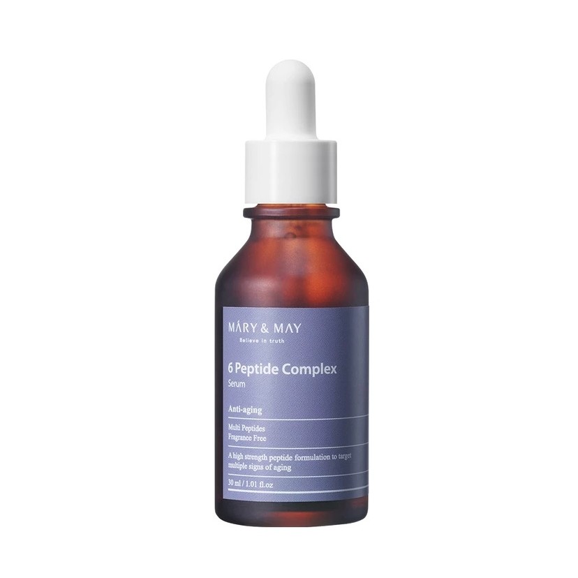 Mary & May 6 Peptide Complex Serum六勝肽複合抗皺緊致精華30ml