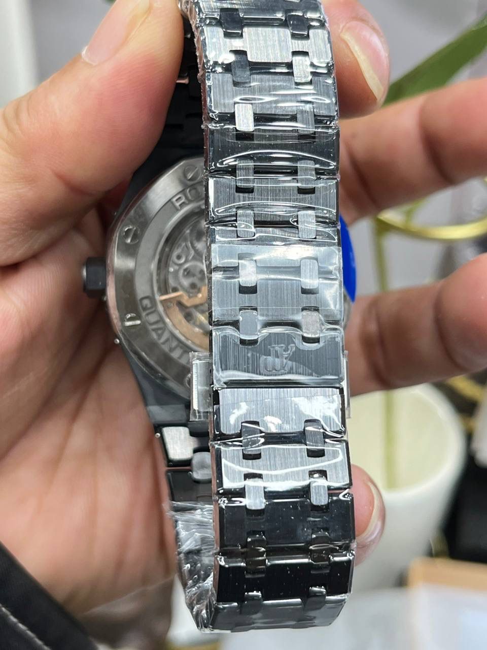 🚀爱彼黑陶瓷26579真月相 皇家橡树/41mm*10.5mm/5134一体机💯