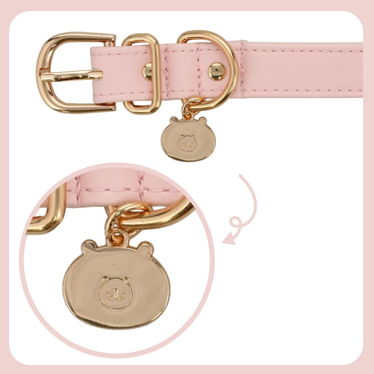 🌸 【預訂】Chiikawa 小型犬用 頸圈(合皮)