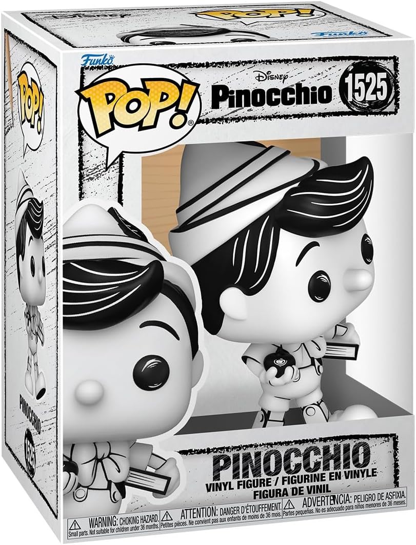 📦訂購 美國代購 Funko POP! Disney Pinocchio (Sketched Deco) Figure 小木偶 素描版 模型