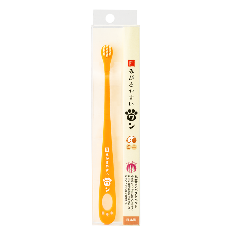 Easy to brush dog🇯🇵螺旋方形刷毛寵物牙刷 (迷你款)