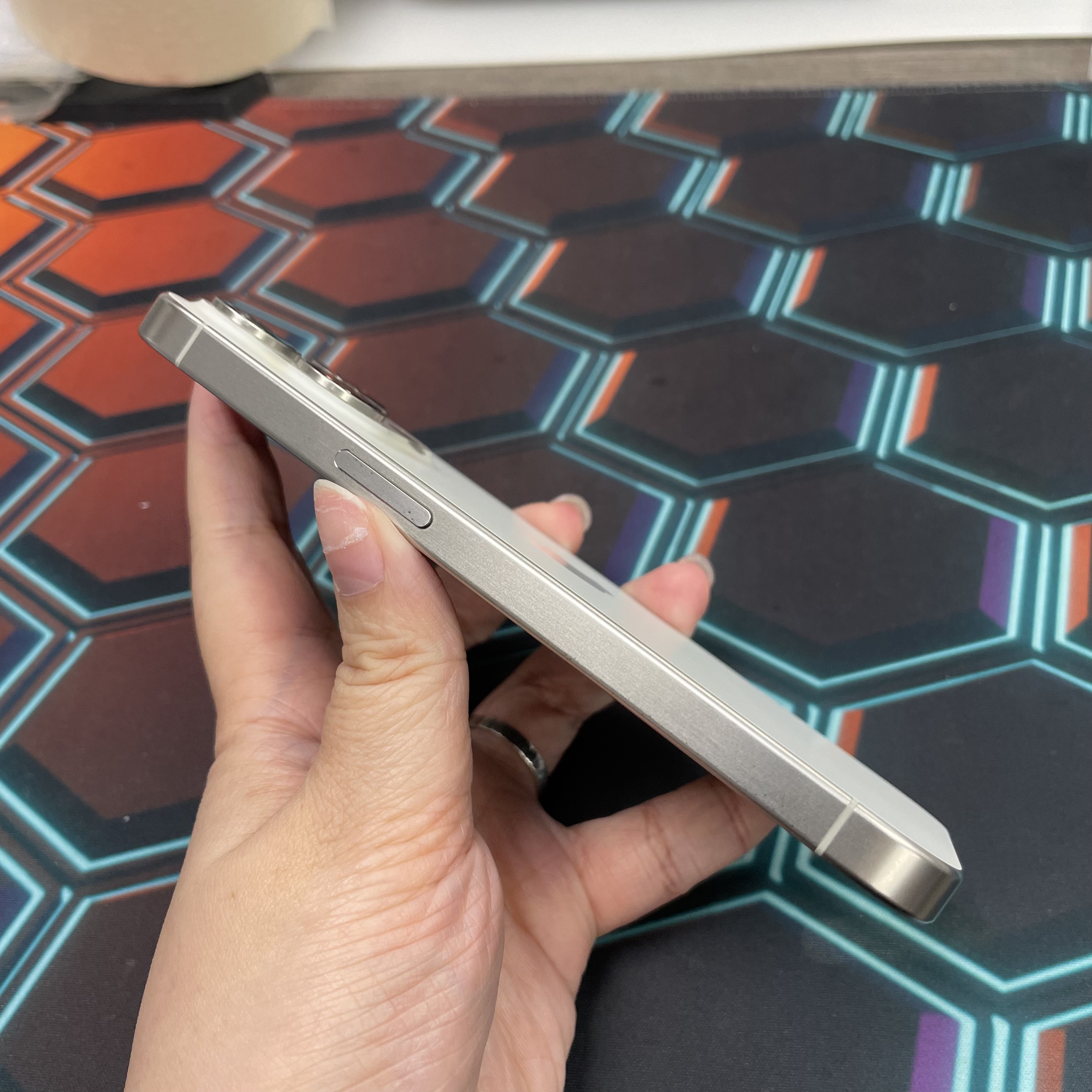 *7679 15 Pro 完美機 256GB 電91 白色 white