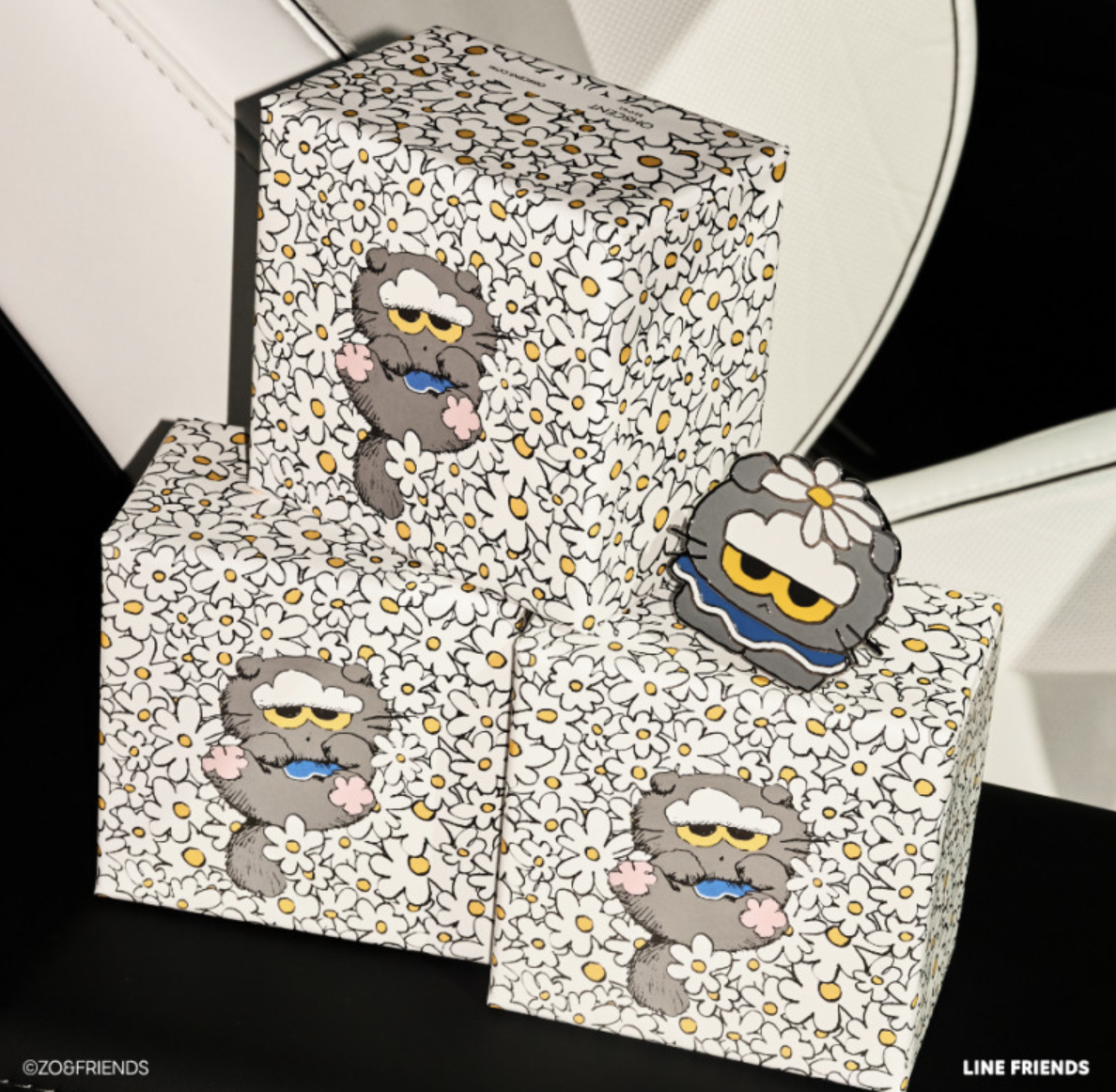 韓國 OHSCENT X  ZOA 造型 金屬車用香氛｜Car Freshener