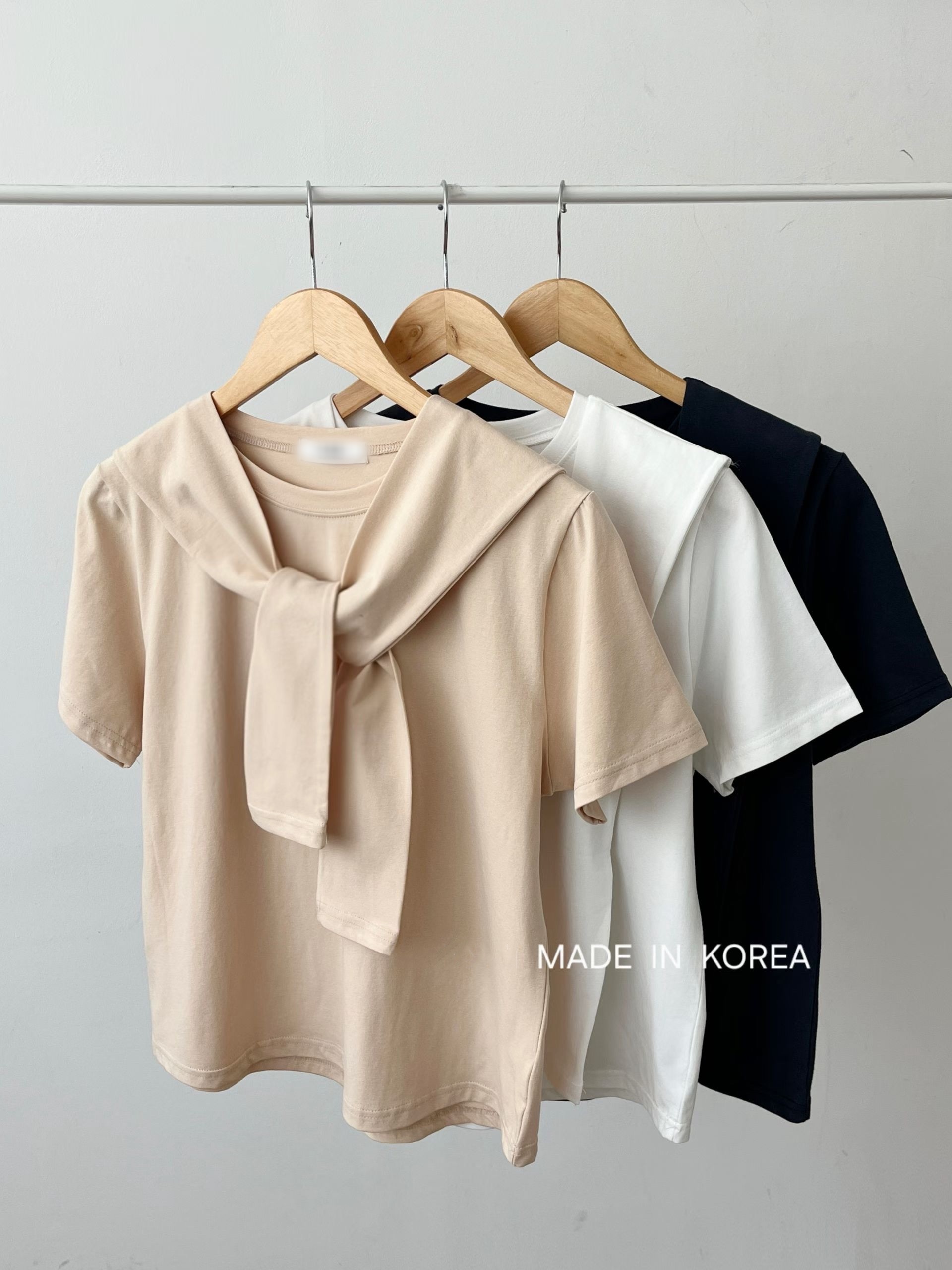 G6226 韓國🇰🇷Tee+披肩Set