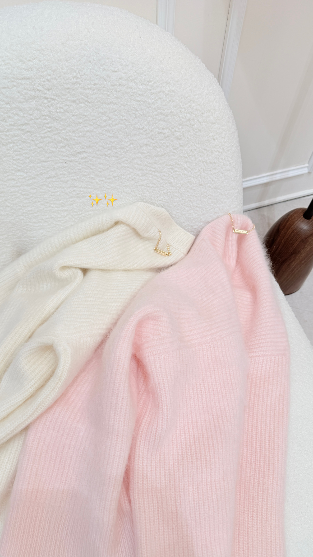 Premium line -自訂款溫柔onni Fine wool Cardigan ( with 80% wool +20% wool) 最後5件！不補貨