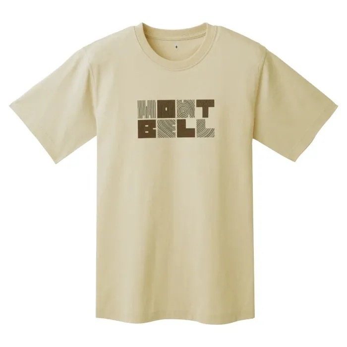 Montbell Pear Skin Cotton Tee Wood 2104868