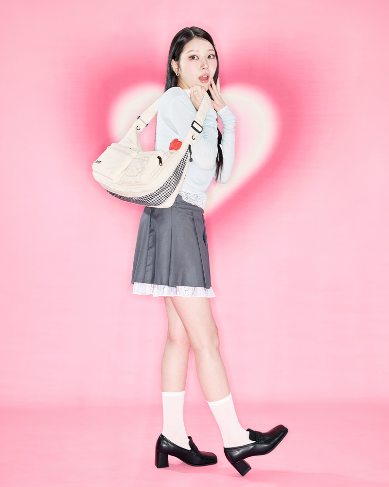 Hello Kitty × Branden Safe Plus Line｜Cross Bag