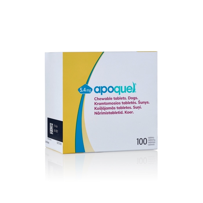 Apoquel 5.4mg,chewable(咀嚼片)100粒裝
