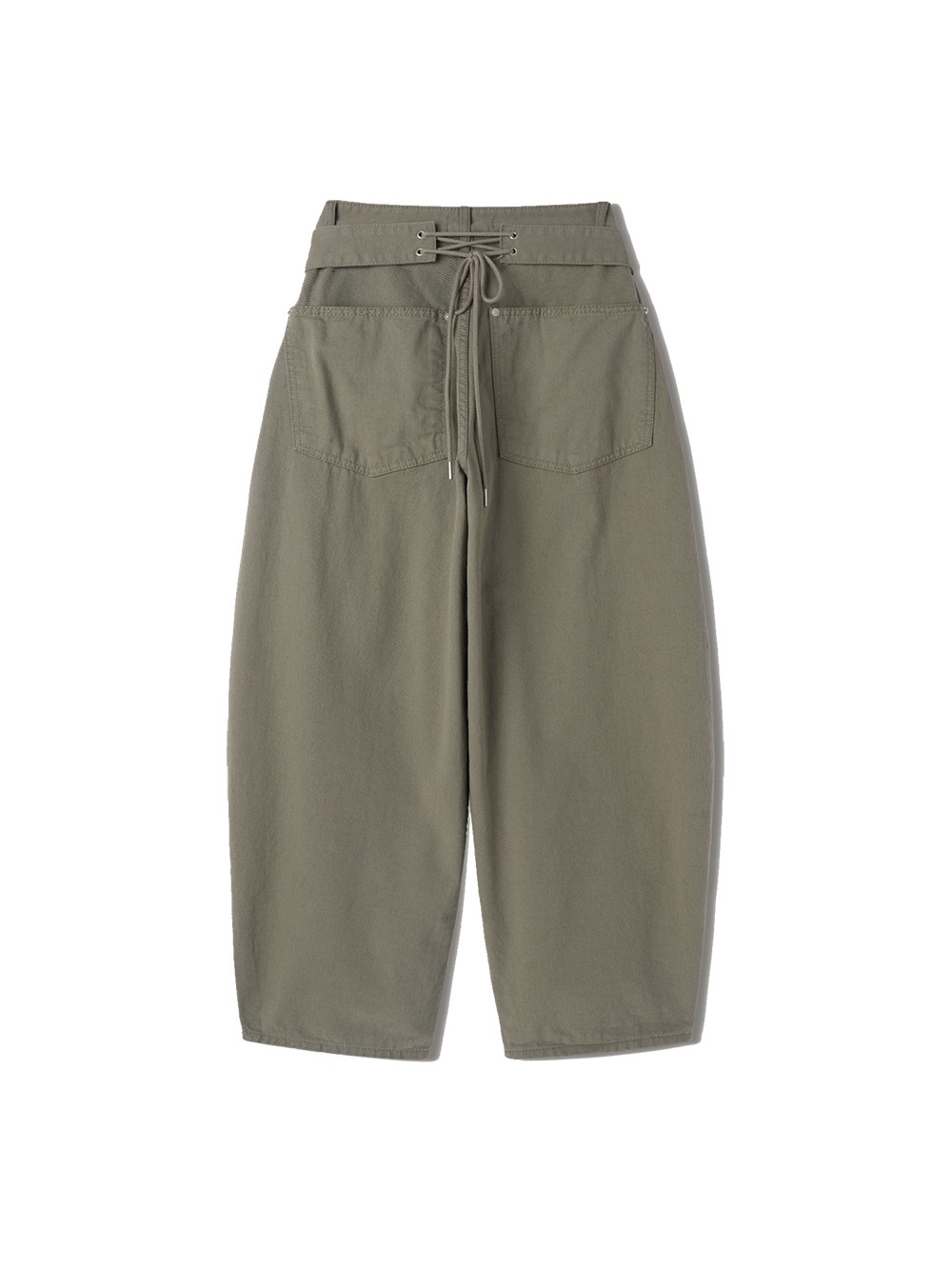 Back Lace-up Balloon Pants