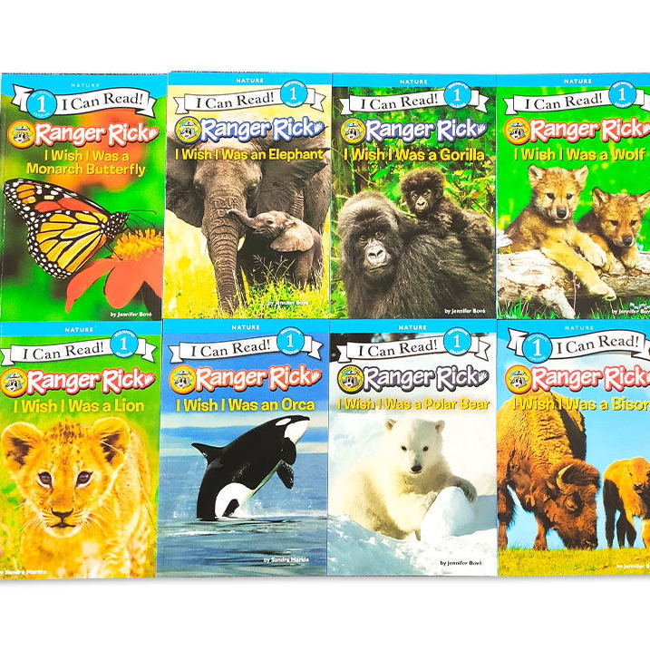 I can read 8 books animal story