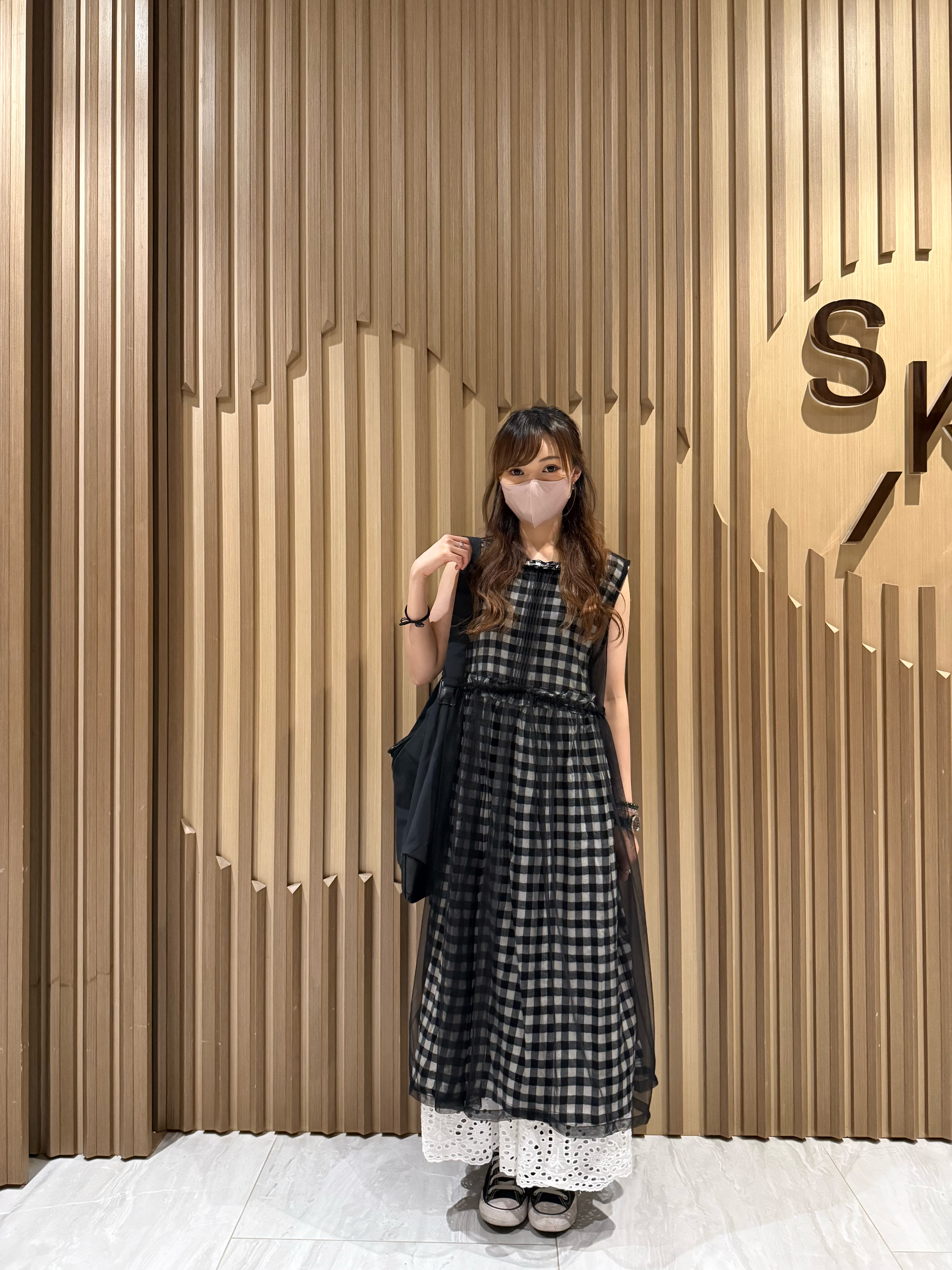 修腰綁帶格仔𝐎𝐏𝐒（黑白格）