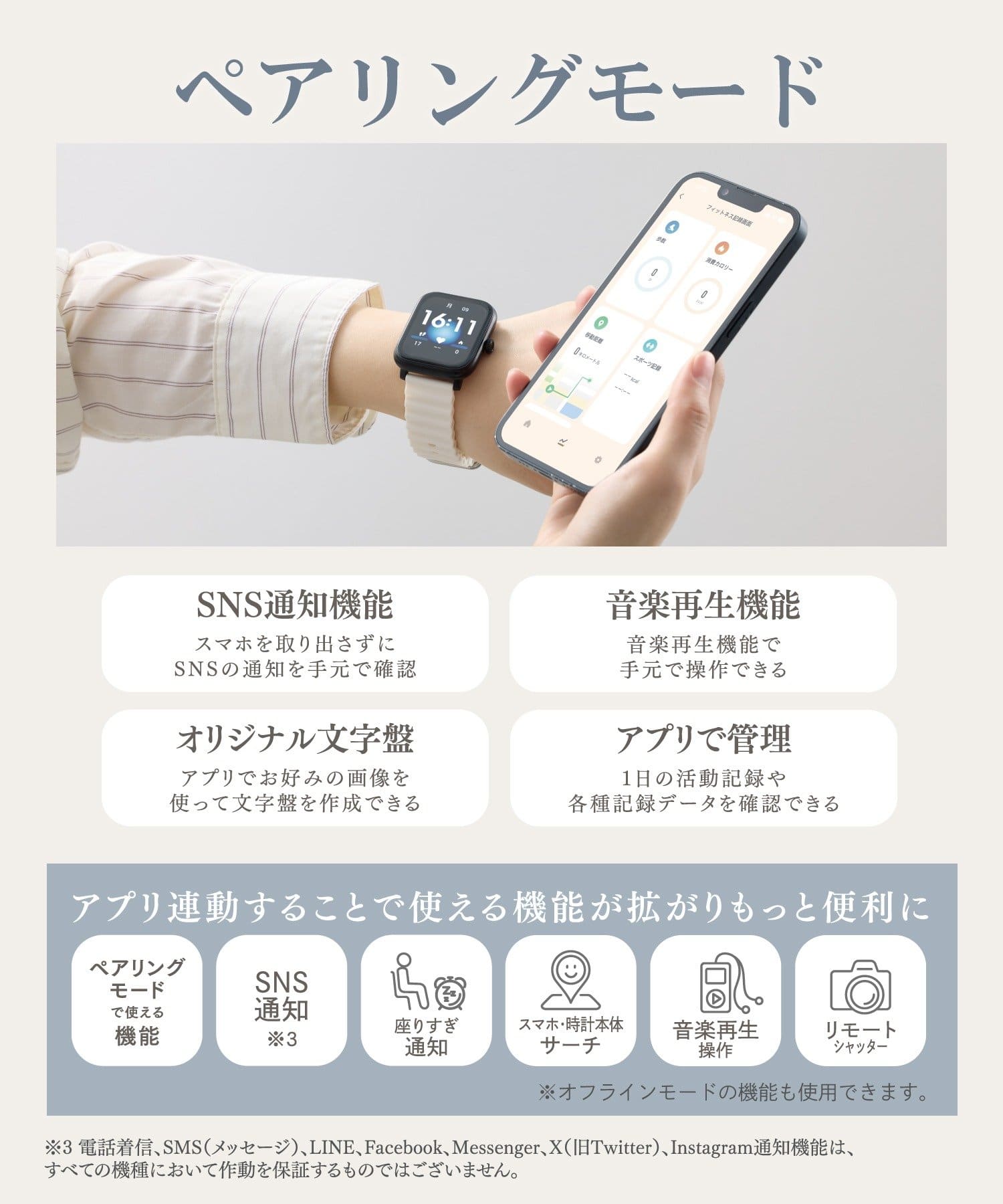 日本 3coins 智慧手錶