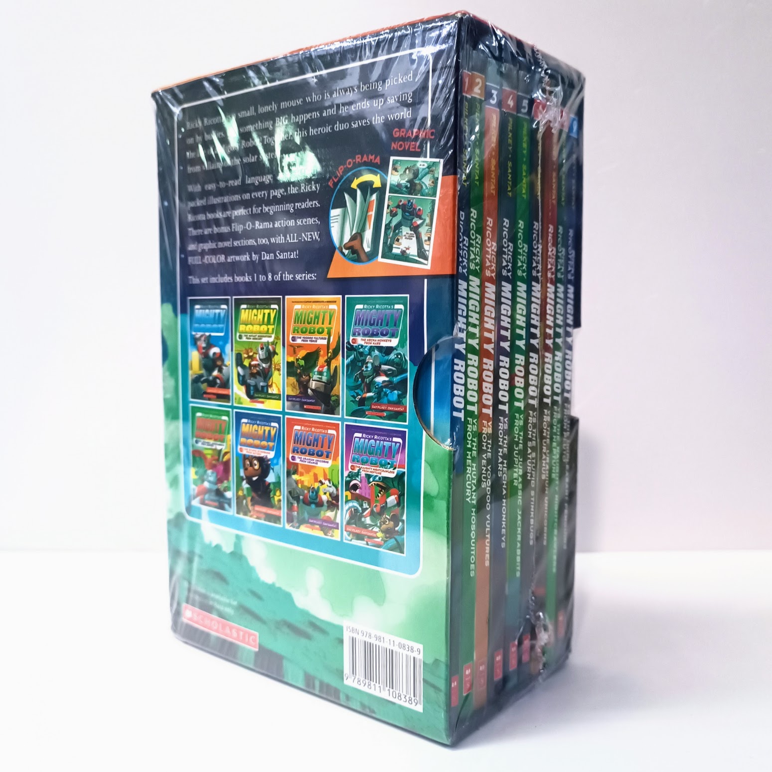 Ricky Ricotta's Mighty Robot 1-9 Collection  | 威猛機器人系列 | Age  7-10 |  S101