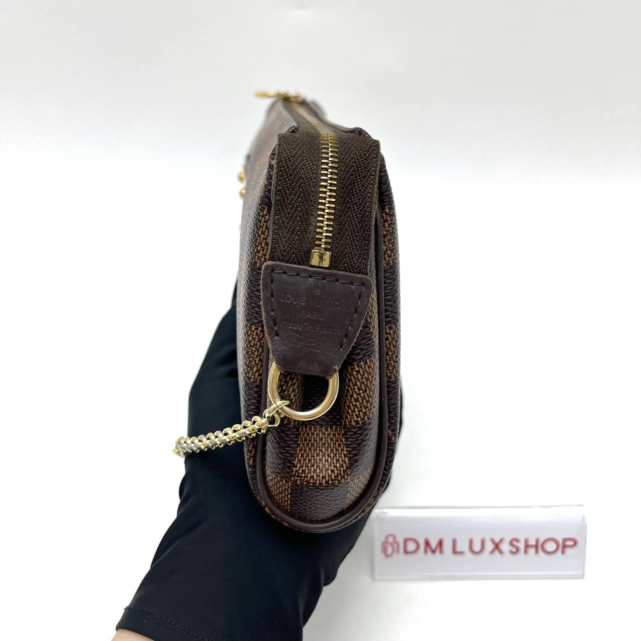 LV Damier Ebene Coated Canvas Eva