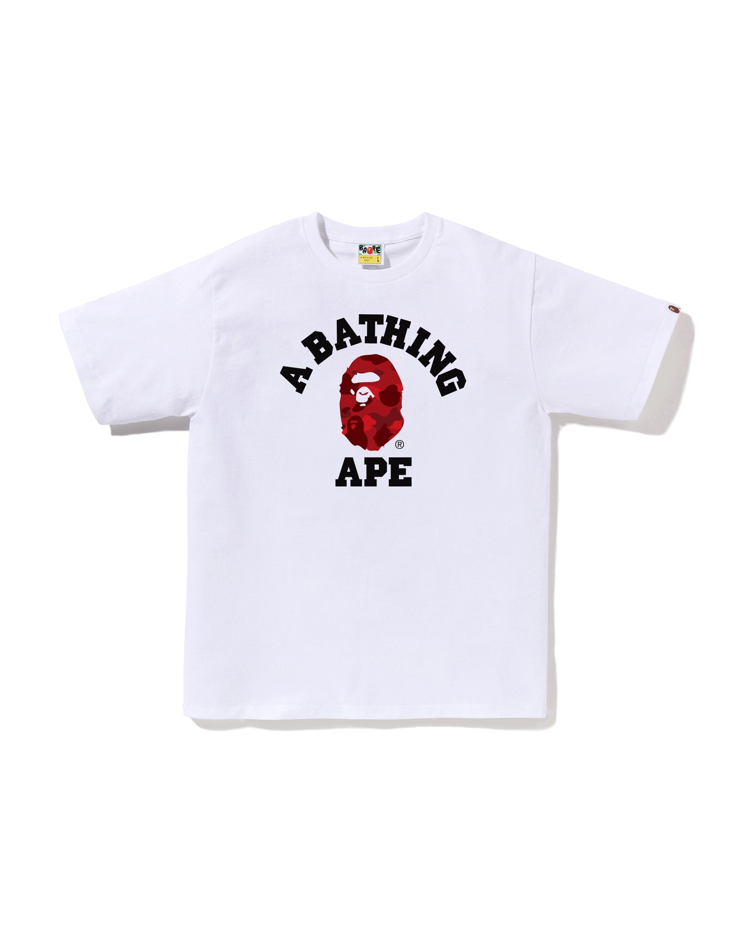 BAPE Color Camo College Tee