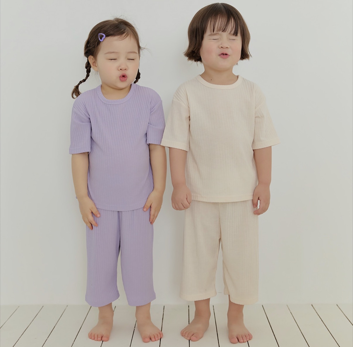 kikistory 棉+rayon人造絲5分袖家居服【獨家發售!】 (10-14日到貨)