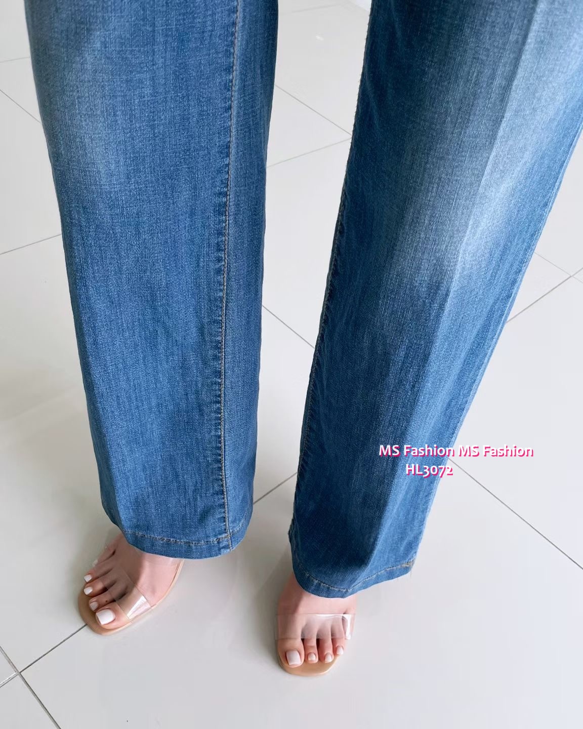 HL3072 韓國🌼Howluk涼惑面料闊筒牛