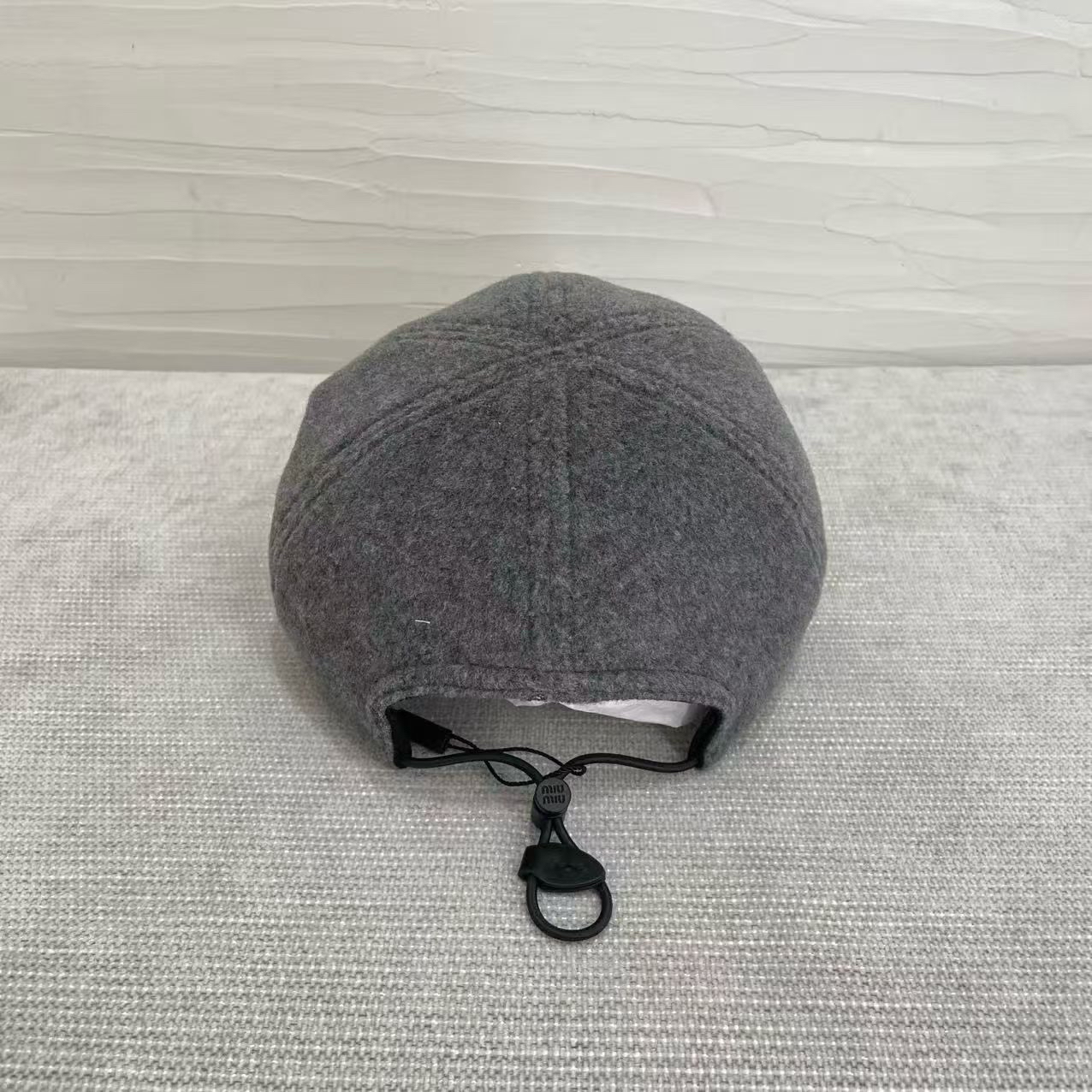 限時優惠✨訂貨🍒MIUMIU 束繩CAP  Size S 57cm M 58cm L 59cm