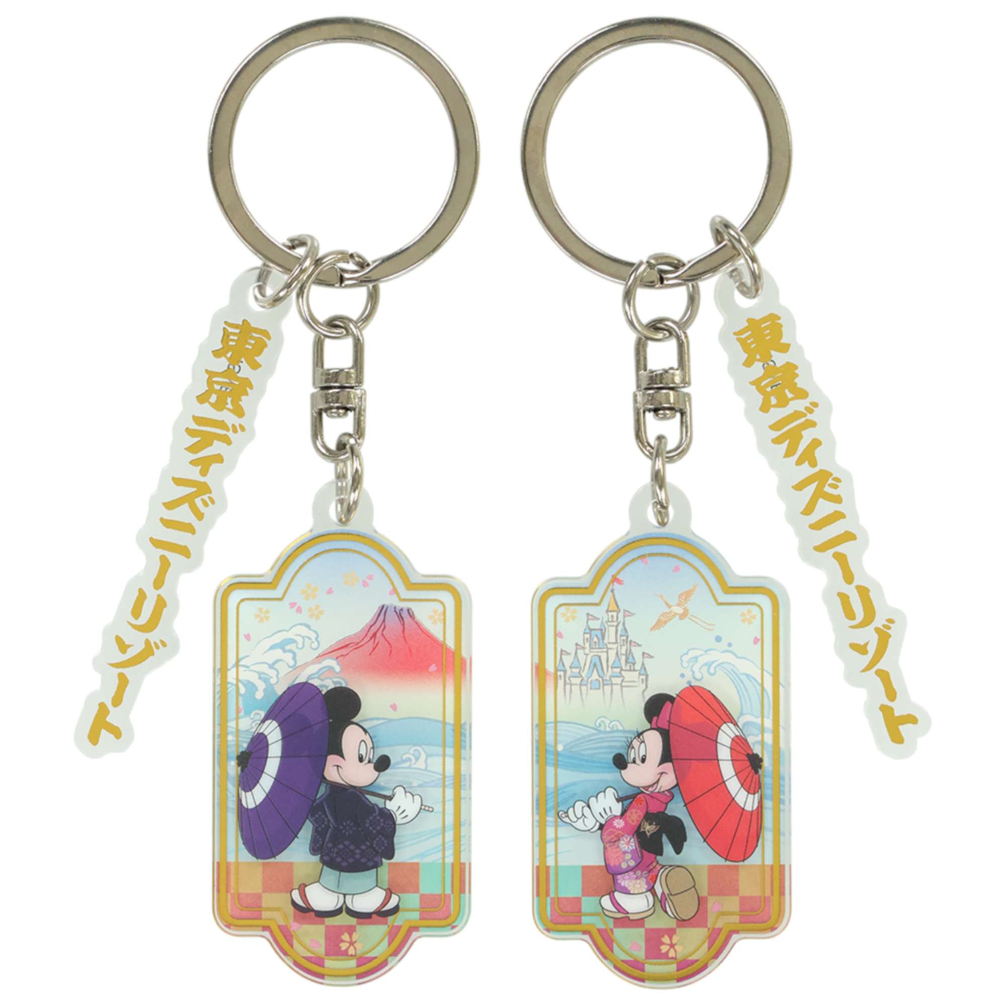 【預訂】TDR Mickey & Minnie keychain